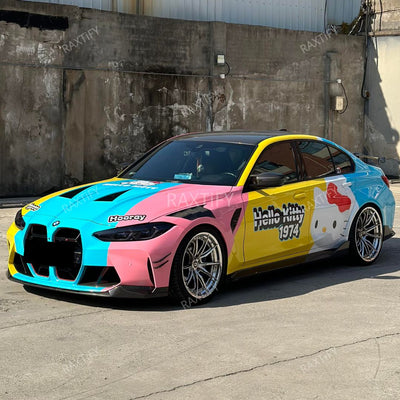 Hello Kitty Custom Vinyl Wrap