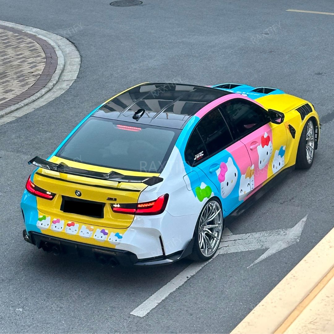 Hello Kitty Custom Vinyl Wrap