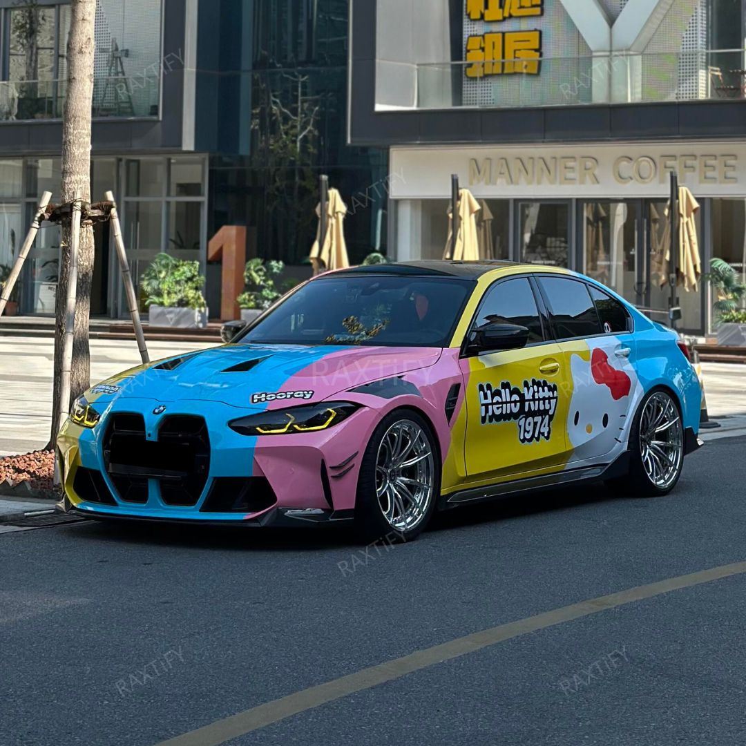 Hello Kitty Custom Vinyl Wrap