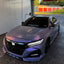 Color Shift Satin Gray Purple Vinyl Wrap on honda
