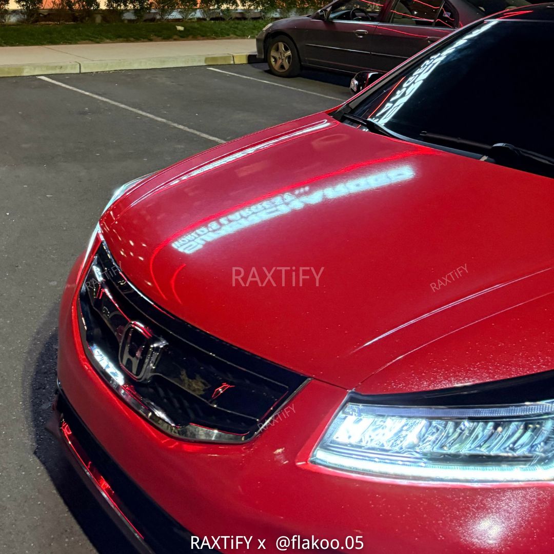 Gloss Diamond Pearl Red Vinyl Wrap