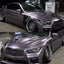 Gloss Metallic Luminous Violet Vinyl Wrap full look