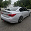 Gloss Nardo Gray Vinyl Wrap infiniti back