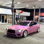 Laser Gloss Pink Vinyl Wrap Infiniti G37 Full Look