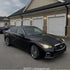 infiniti Satin Chrome Metal Black Vinyl Wrap