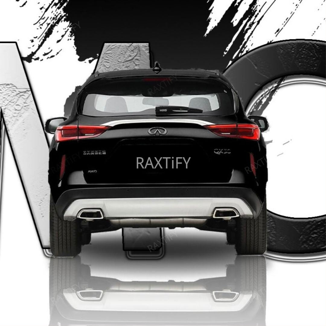 Infiniti Black to White Custom Vinyl Wrap raxtify