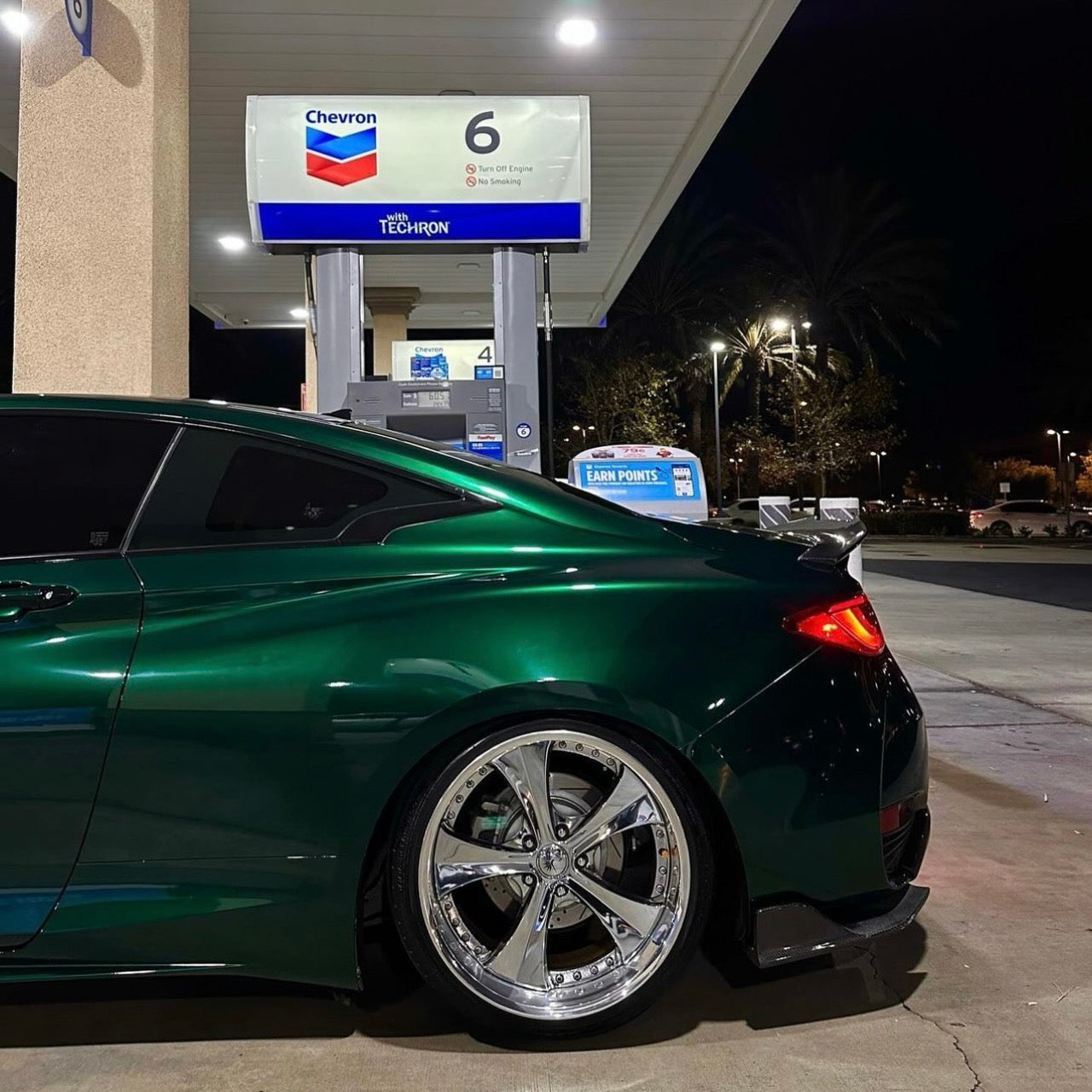 Gloss Metallic Agate Green Car Wrap