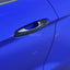 Mustang Wrapped in Matte Chrome Royal Blue Vinyl Wrap by RAXTiFY