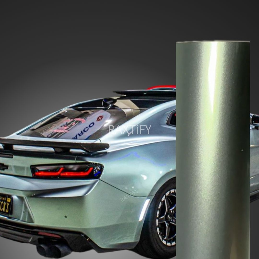 Gloss Metallic Mint Green Car Wrap