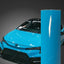 Gloss Miami Blue Vinyl Wrap film