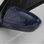 Matte Black Blue Forged Carbon Fiber Vinyl Wrap