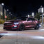Mustang Wrapped In Satin Chrome Silk Oxide Red Vinyl Wrap