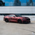 Mustang Wrapped In Satin Chrome Silk Oxide Red Vinyl Wrap