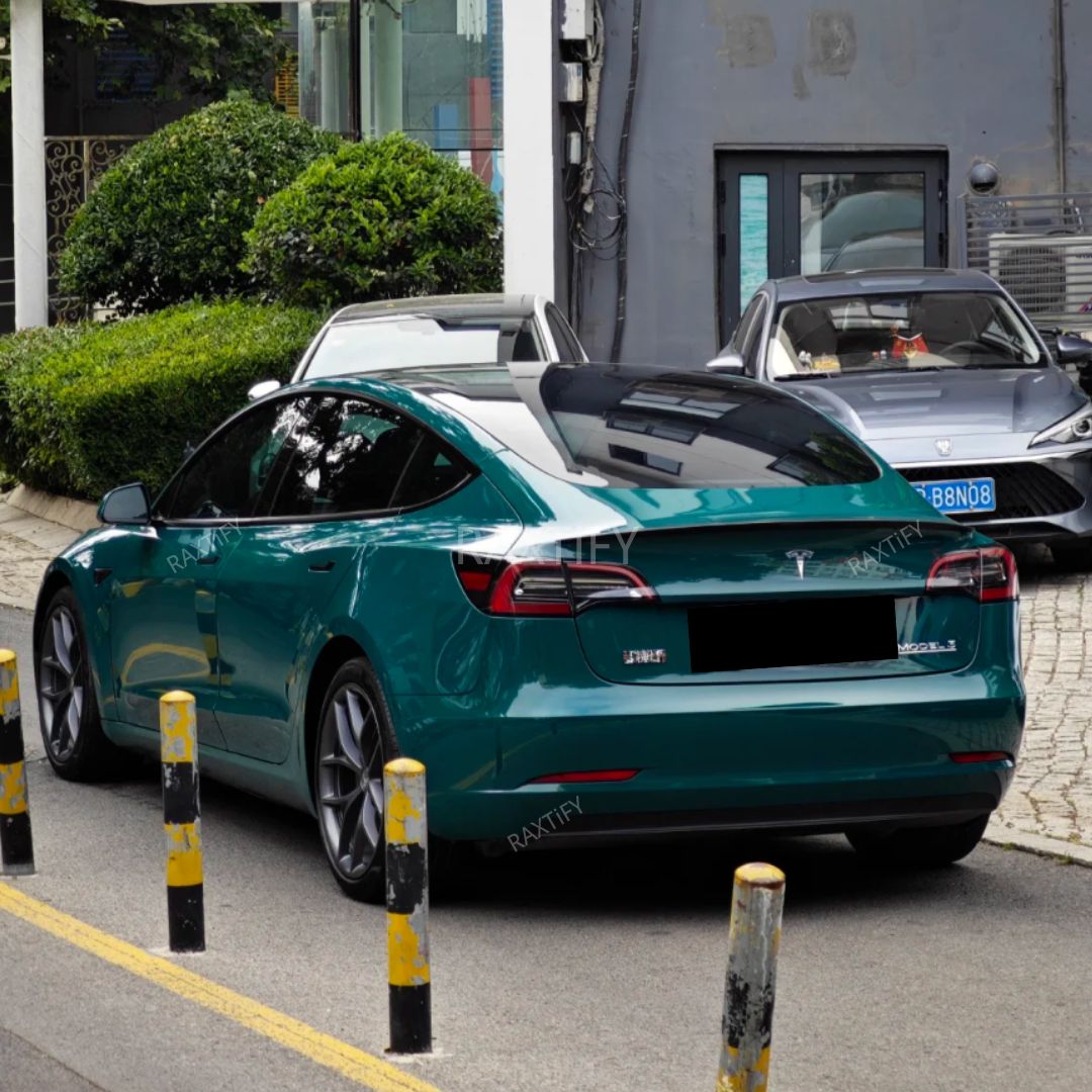 Gloss Pine Green Vinyl Wrap