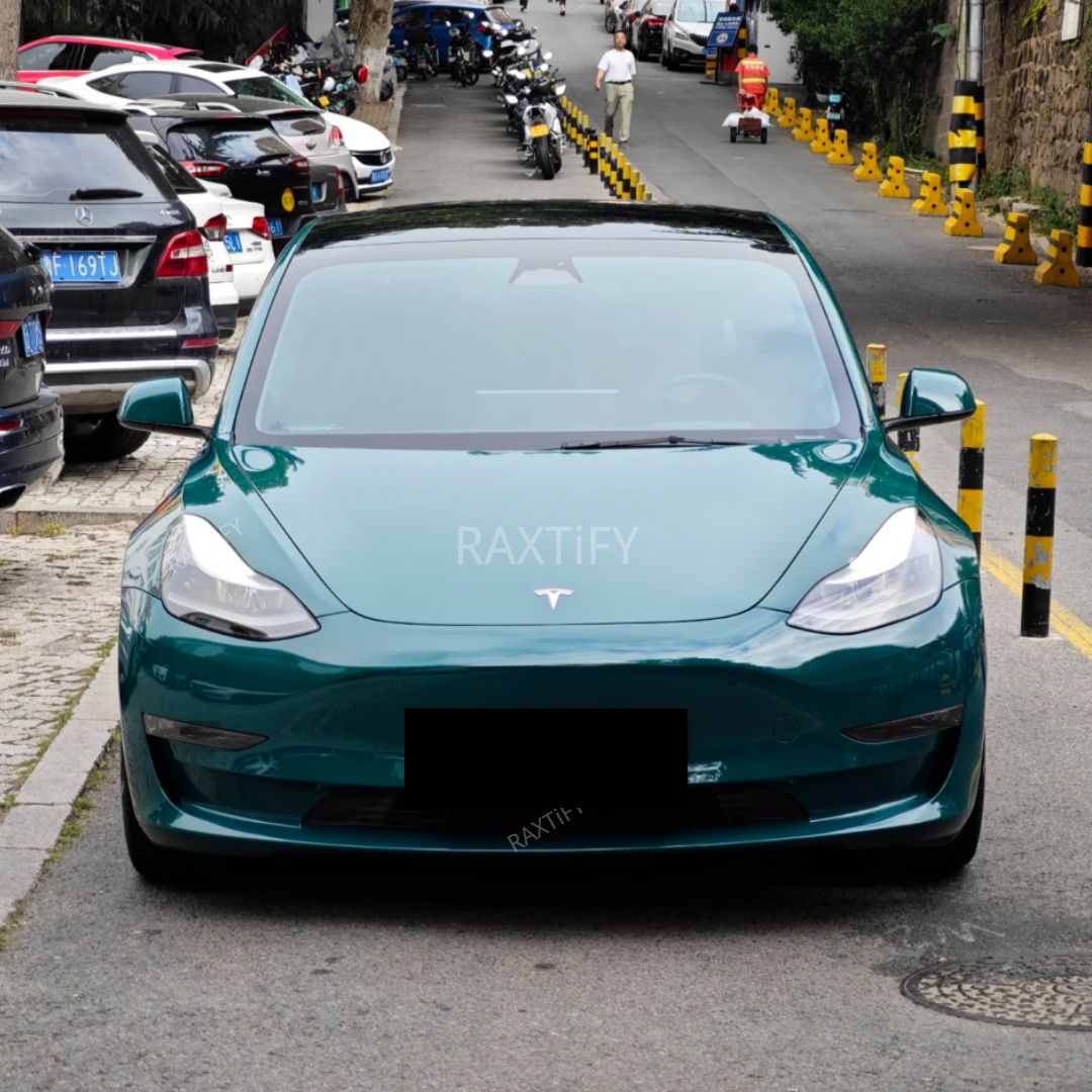 Gloss Pine Green Vinyl Wrap