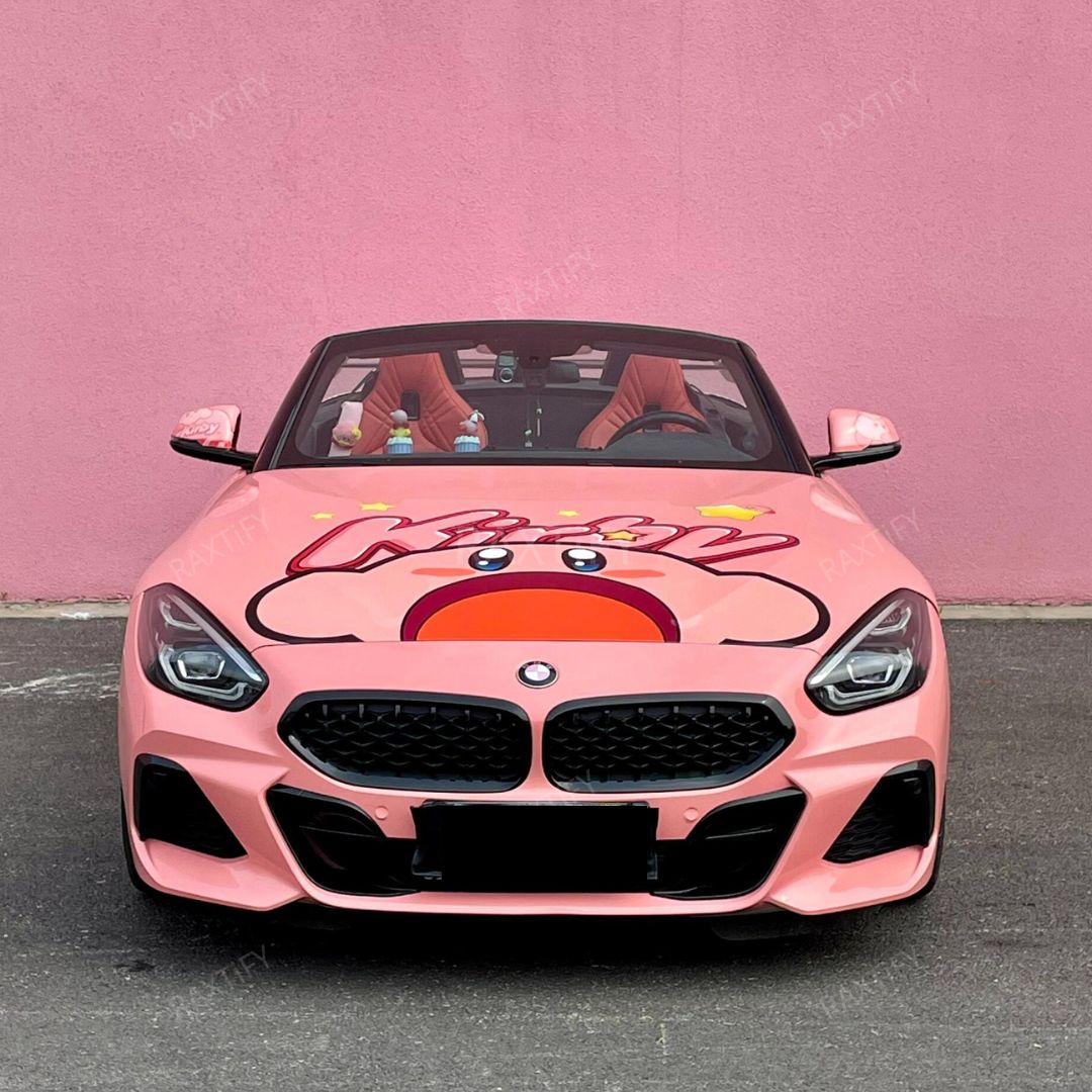 Kirby Pink Custom Car Wrap