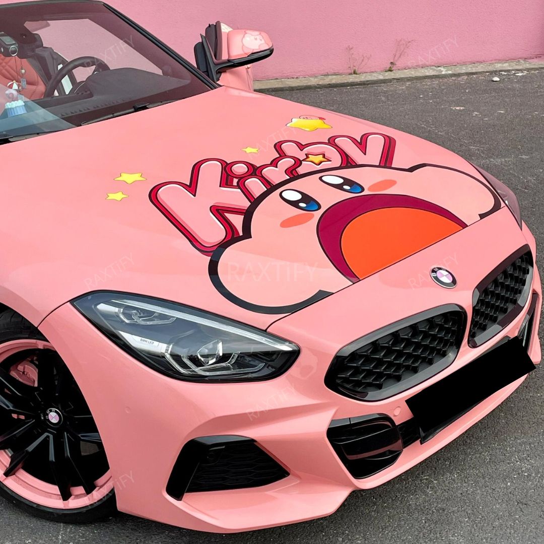 Kirby Pink Custom Car Wrap