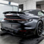 Porsche Matte Metallic Black Vinyl Wrap