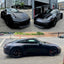 Porsche Matte Metallic Black Vinyl Wrap