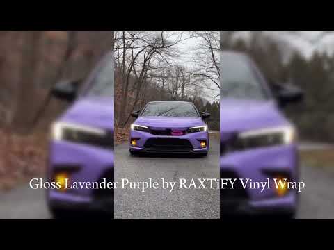 Gloss Lavender Purple Vinyl Wrap