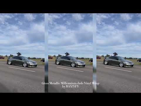video Gloss Metallic Millennium Jade Vinyl Wrap