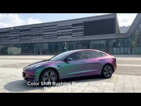 Challenger Rushing Riptide Color Shift Rushing Riptide Vinyl Wrap – RAXTiFY