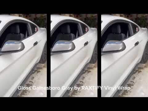 Gloss Gainesboro Gray Vinyl Wrap