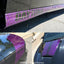Gloss Camouflage Black Purple Forged Carbon Vinyl Wrap