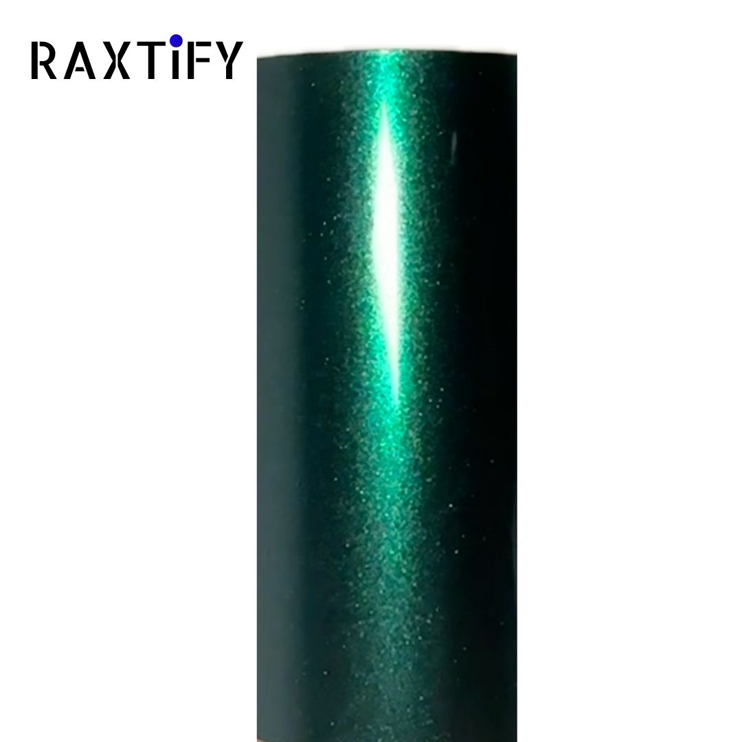 Ultra-Gloss Metallic Royal Green Paint Protective Film (High Grade TPU)