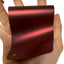 Satin Chrome Silk Oxide Red Vinyl Wrap sample