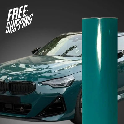 Gloss Pine Green Vinyl Wrap