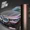 Satin Chrome Black Red Vinyl Wrap
