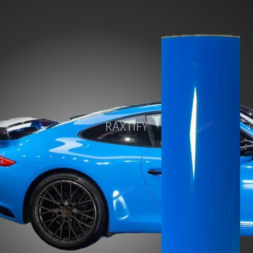 Super Gloss Baby Blue Car Wrap for you