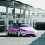 Tesla Gloss Metallic Pearl Pink Car Wrap