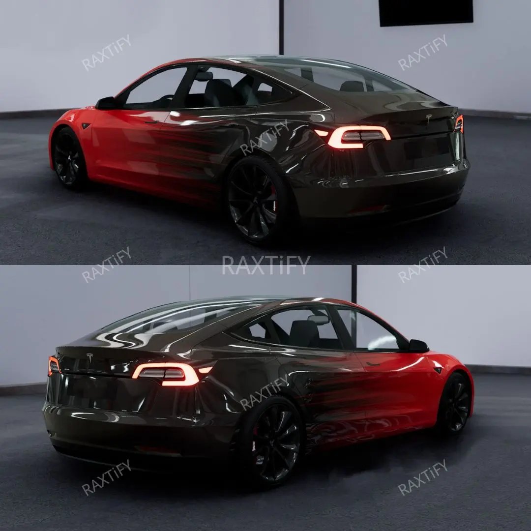 Tesla Custom Vinyl Wraps – RAXTiFY