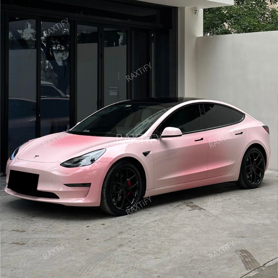 Blush Pink Custom Vinyl Wrap