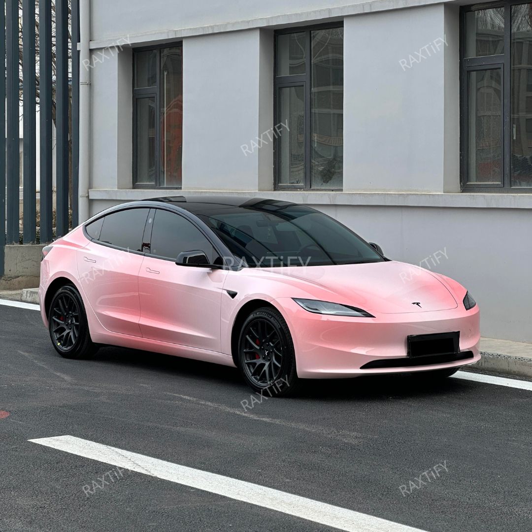 Blush Pink Custom Vinyl Wrap