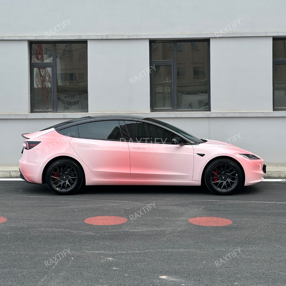 Blush Pink Custom Vinyl Wrap