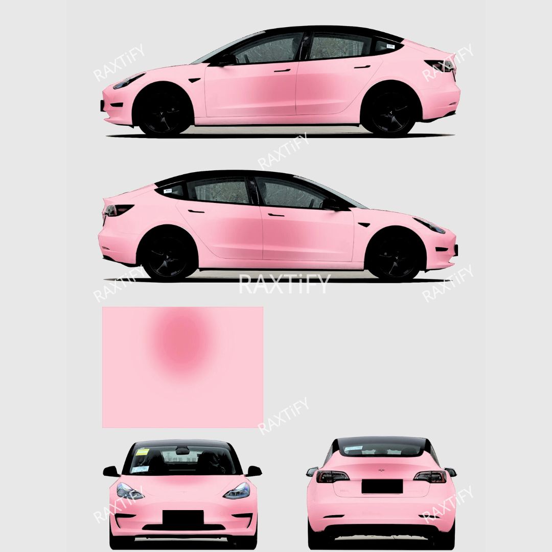 Blush Pink Custom Vinyl Wrap