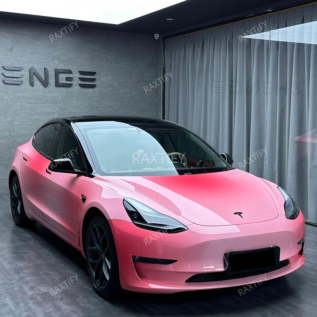 Blush Pink Custom Vinyl Wrap