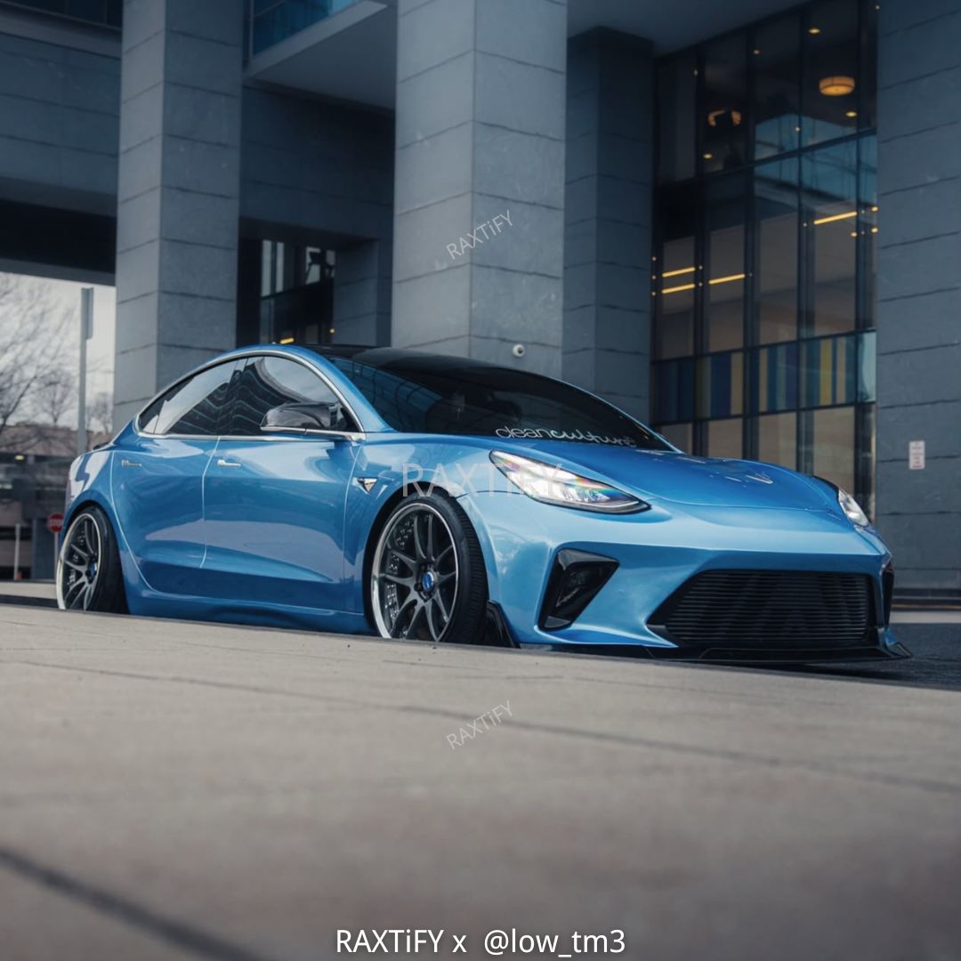 Gloss Metallic Silver Lake Blue Vinyl Wrap