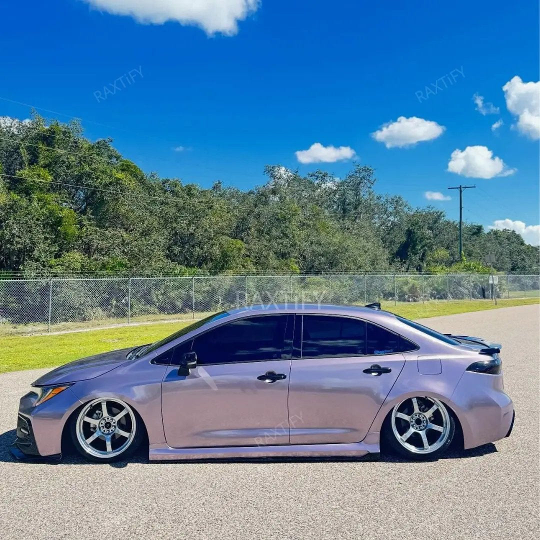 toyota corolla Gloss Metallic Midsummer Purple Vinyl Wrap