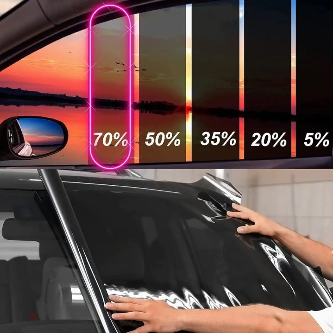 70% VLT Nano Ceramic Window Tint Film 5ft*33ft