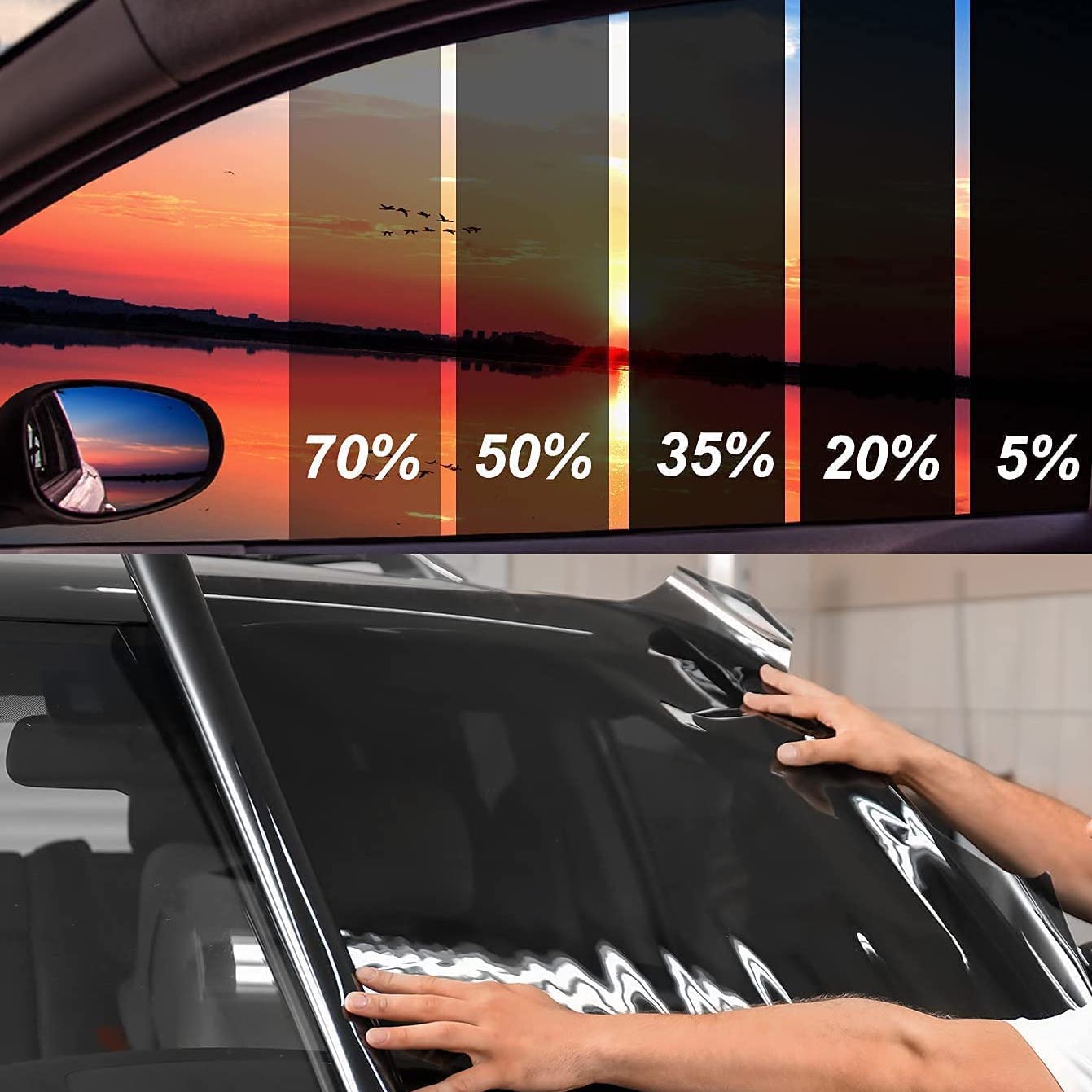 35% VLT Heat Rejecting Window Tint Film
