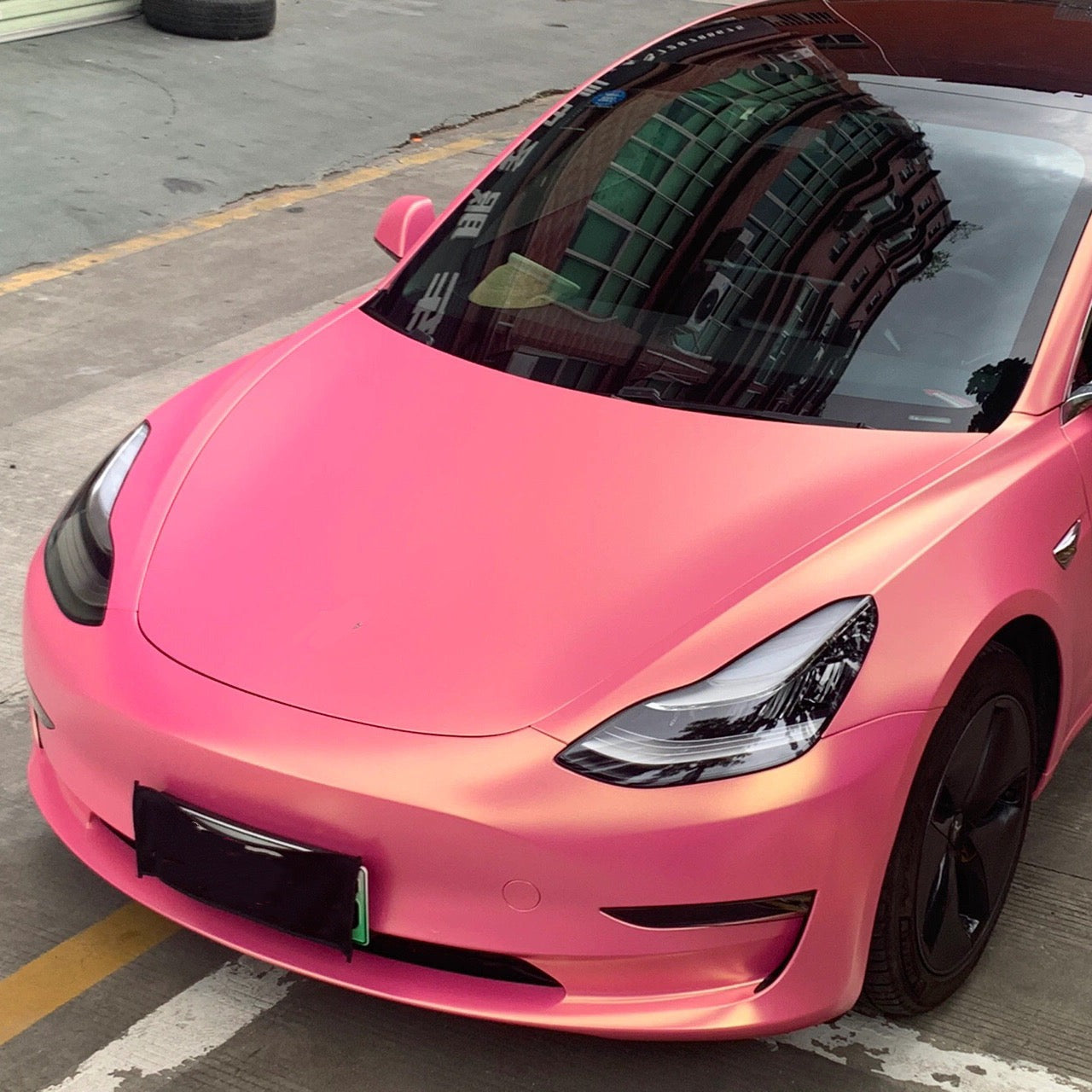 Color Shift Diamond Gold Pink Vinyl Wrap