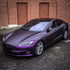 Ultra-Matte Russian Violet Vinyl Wrap Car