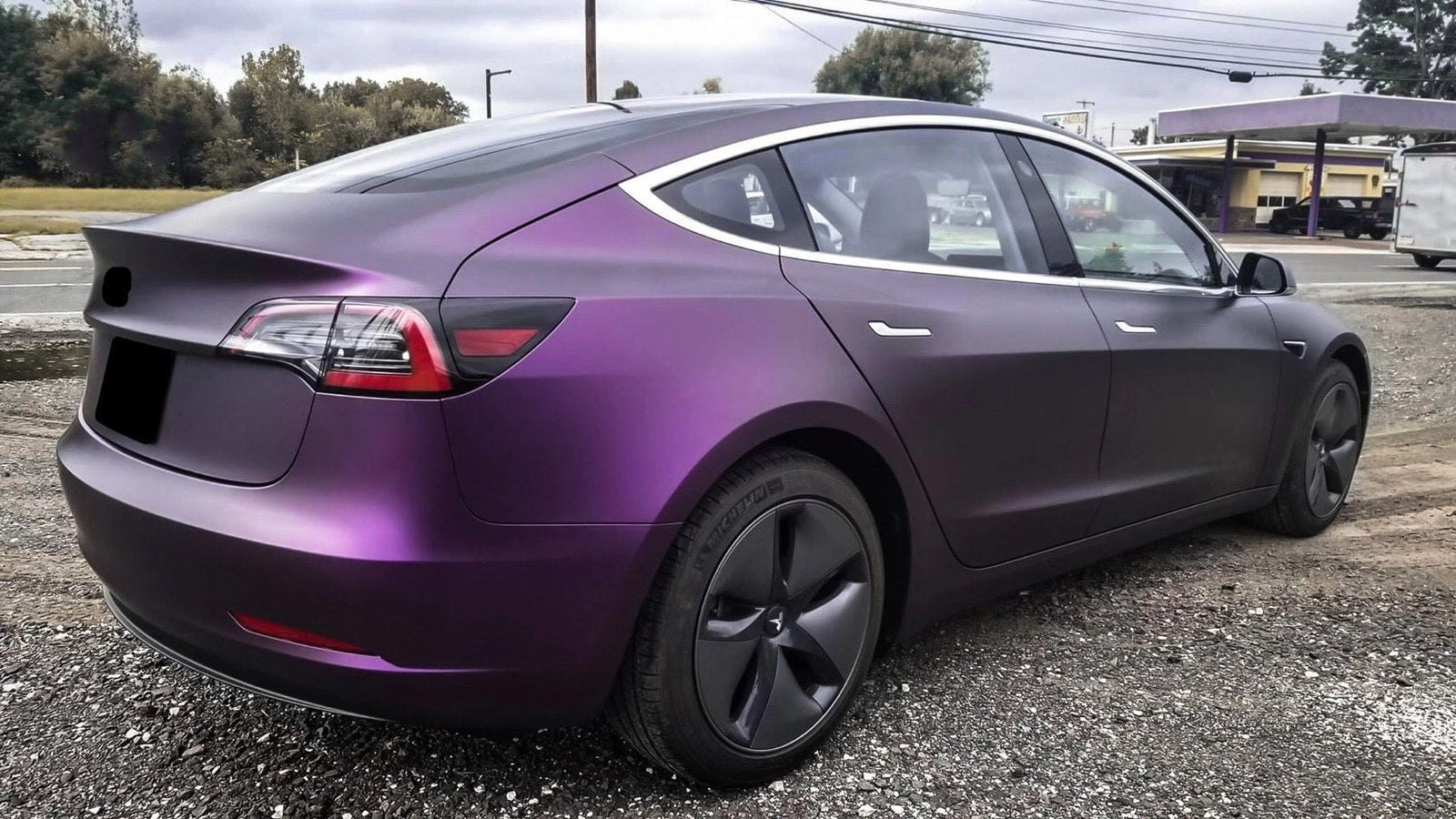 Ultra-Matte Russian Violet Vinyl Wrap